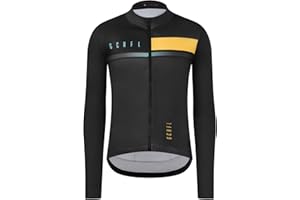 GCRFL Winter Men's Cycling Jersey Cold Weather Cycle Tops Bicycle Clothing Bike Jacket Thermal Cycling Softshell Windbreaker