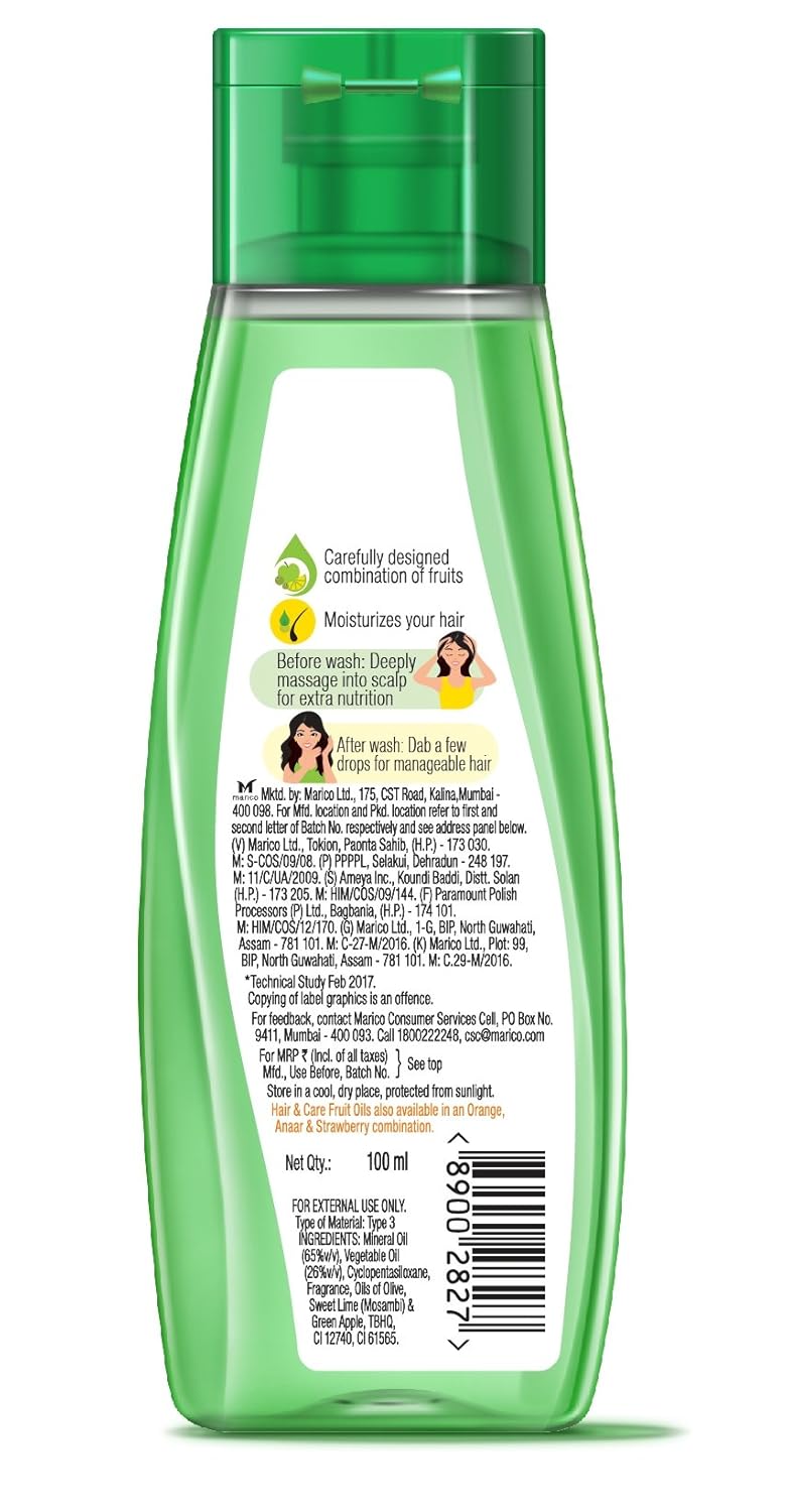 Buy Hair Care Fruit Oils Green 100ml Online At Low Prices In