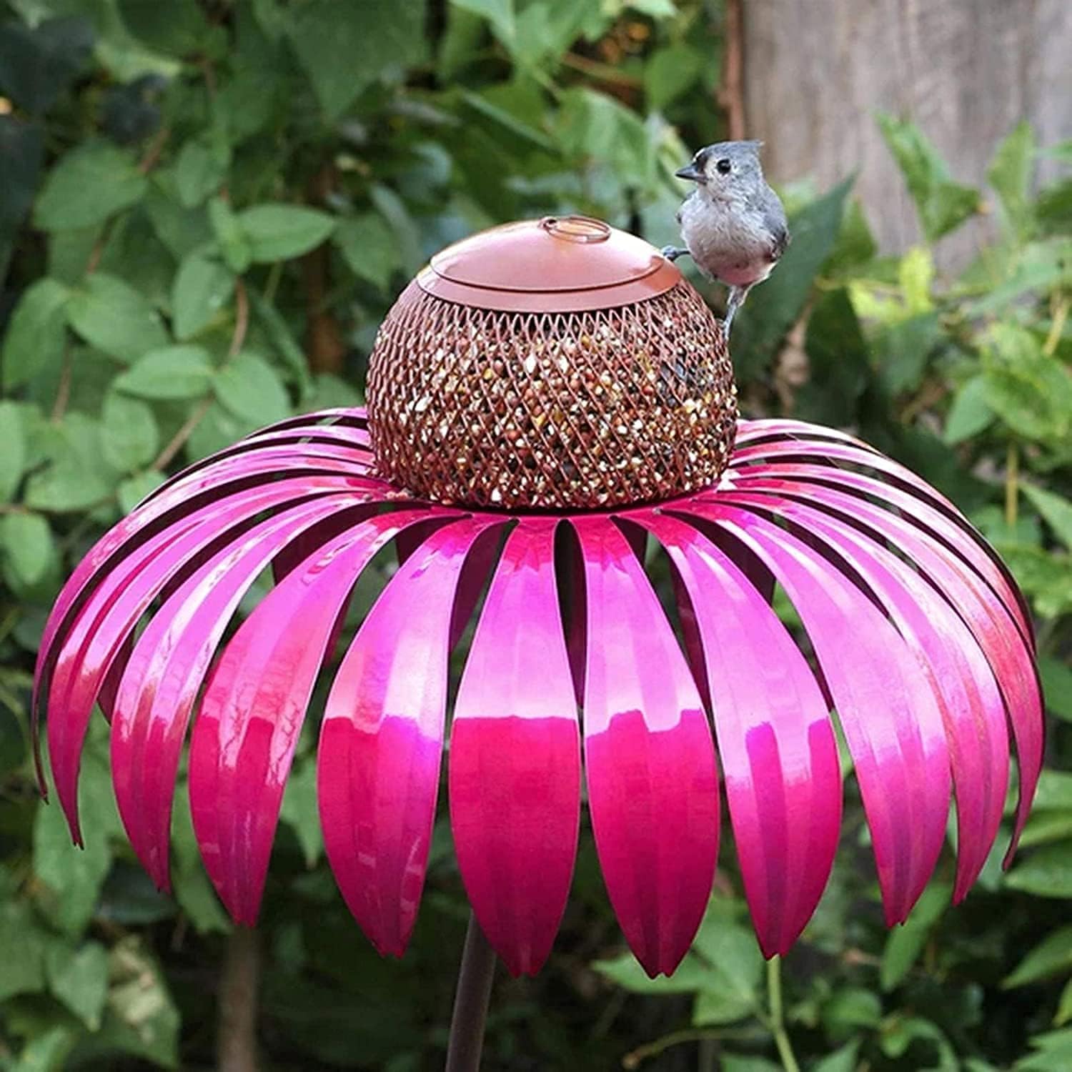 Hummingbird Feeders, Coneflower Standing Bird Feeder, Flower Bird
