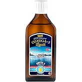 Sanniti 100% Natural Omega-3 Liquid | A Rich Source of EPA Fatty acids | Vitamins A & D3 | Product of Norway Sourced from Anchovies, Sardines, and Other Wild Fish, 8.45 fl. oz
