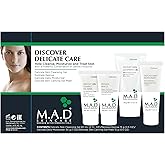 M.A.D Skincare Discover Delicate Care Set – Complete Sensitive Skin Regimen with Gentle Cleansing Gel, Redness Rescue, Daily Moisturizer & Calming Gel Mask – Hydrates & Soothes Irritated Skin