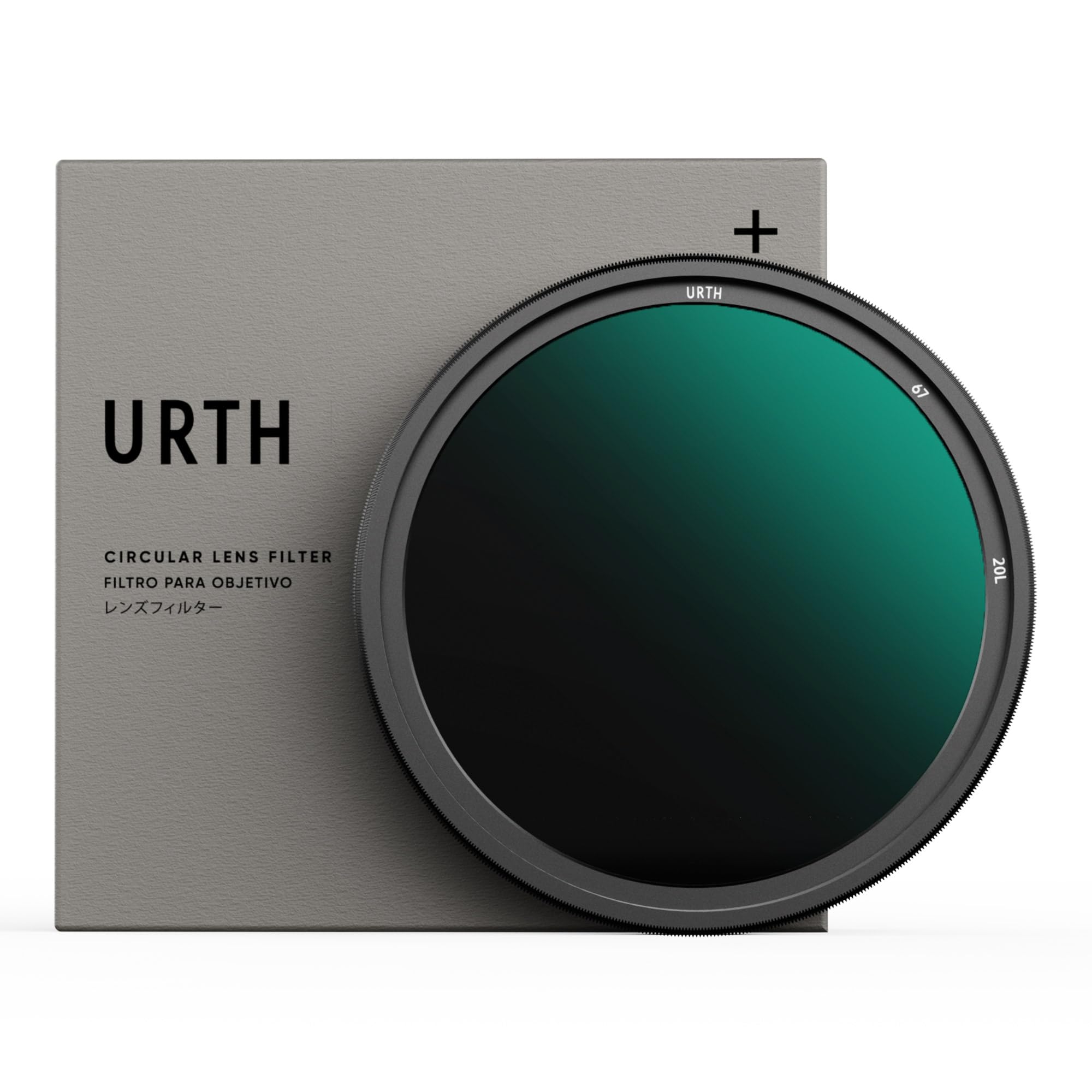 Urth 67mm ND64-1000 Variable ND Lens Filter (Plus+) — 6-10 Stop Range, Ultra-Slim 20-Layer Nano-Coated Neutral Density Filter for Cameras