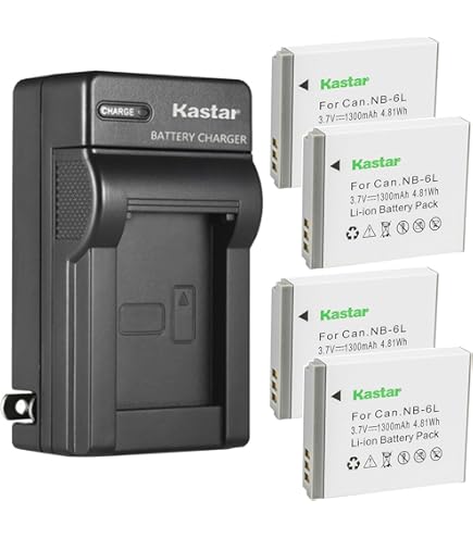 Amazon.com : Kastar 1-Pack NB-6L Battery Replacement for Minolta