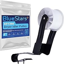 Amazon.com: BlueStars 691366 Dryer Idler Pulley - Compatible
