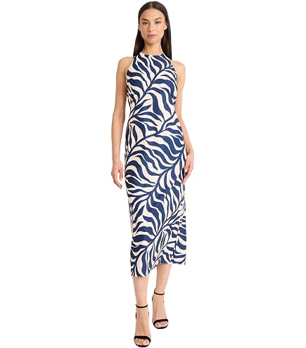 donna morgan halter dress Women's Dresses Sleeveless Cut Maxi Event Occasion Party Date Guest of, Cream/True Red, 0 : Clothing, Shoes & Jewelry BFCM-2025