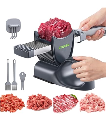 Amazon.com: Manual Meat Slicer Stainless Steel, Meat Cutter