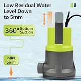 VEATON 400W Submersible Water Pump 11000 L/H Auto Float Switch 8m Lift view 4