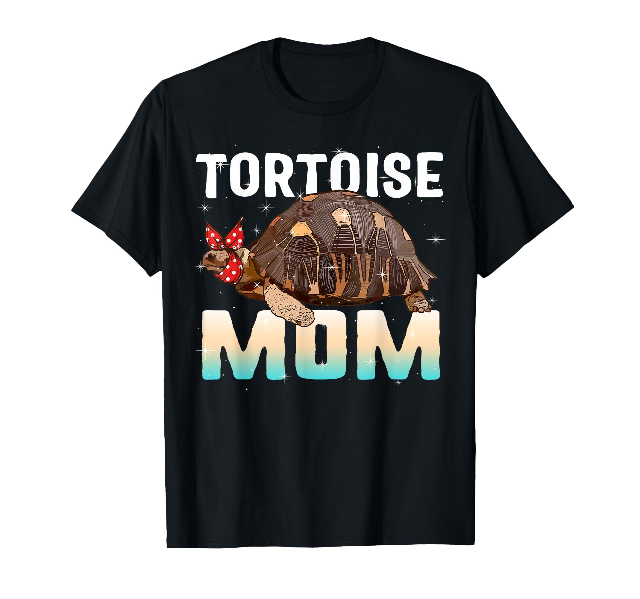 Tortoise Mom Sulcata Tortoise Save The Turtle Reptile Mother T-Shirt