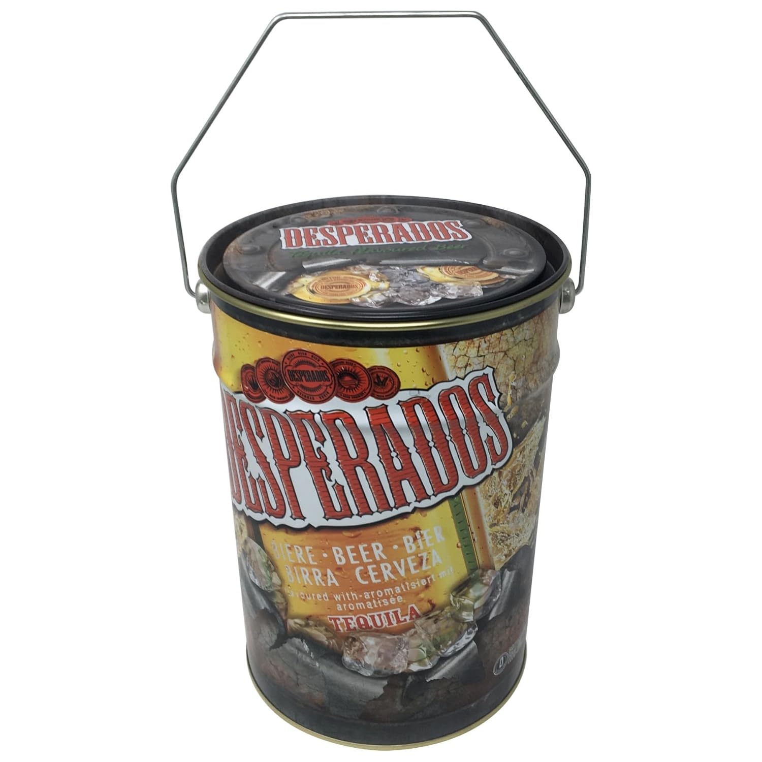 Desperados Caja Cubo macetero Gastro baúl bar decoración: Amazon ...
