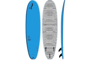 ROCK IT Rock-It 7' SHORTBUS Midsized Soft Top Surfboard, Surf Boards Adults, Innovative Design for Kids and Adults, Tabla de Surf, Beginner Surfboard, Kids Surfboard