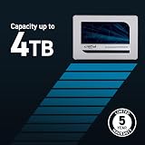 Crucial MX500 4TB 3D NAND SATA 2.5 Inch Internal SSD CT4000MX500SSD1 view 5