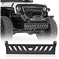 Hooke Road Skid Plate Frame Guard Front Bumper Cover Offroad Accessories for 2007-2018 Jeep Wrangler JK