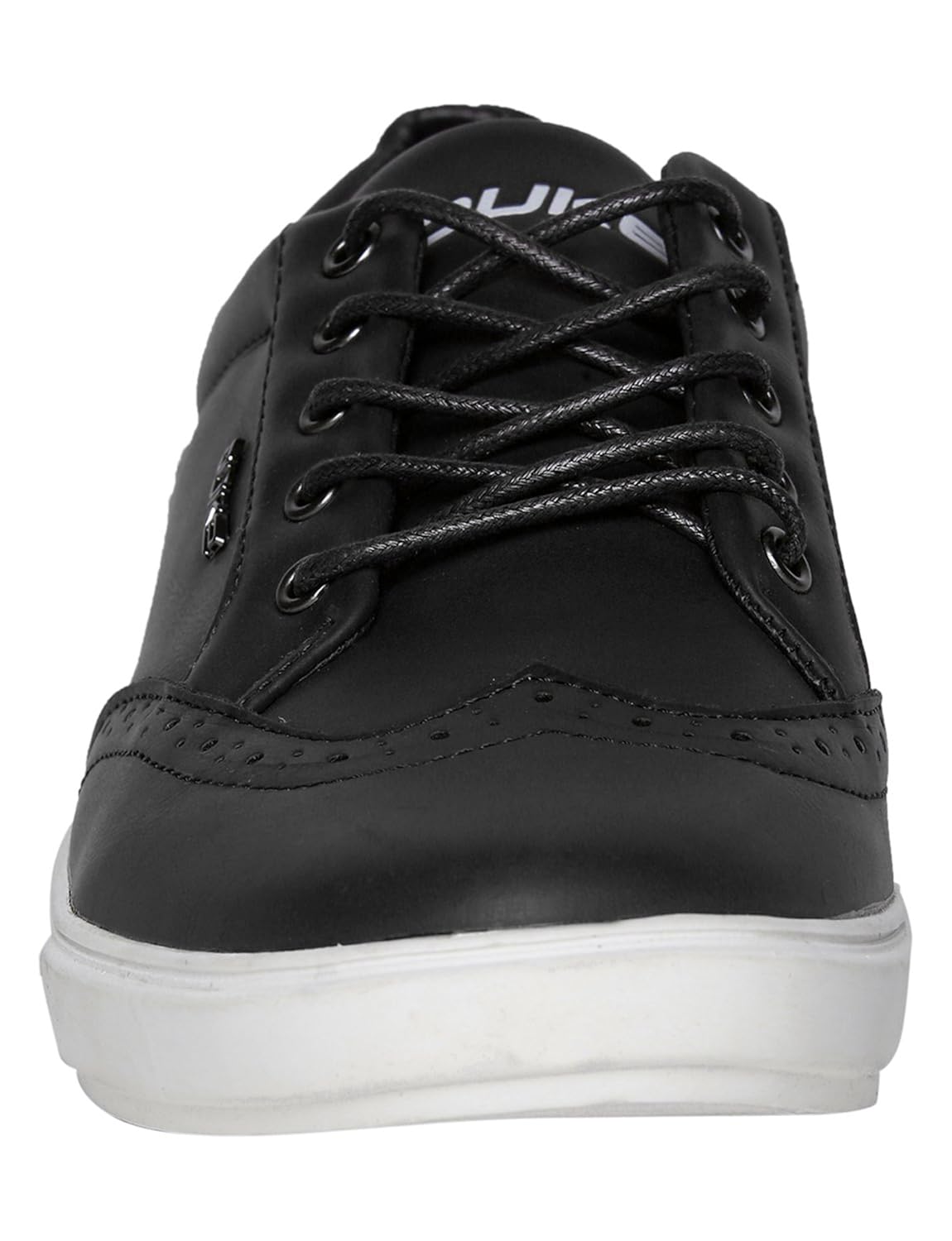 duke men black casual shoes