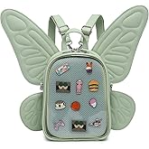 CHERRY SAUCE Ita Bag Backpack Butterfly Wings Fashion Purses and Handbags JK Bags Detachable Straps with Pin Display