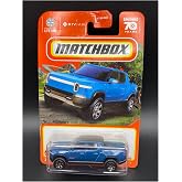 Matchbox Rivian R1T 2022 Collector #38/100 Electric Truck EV Blue