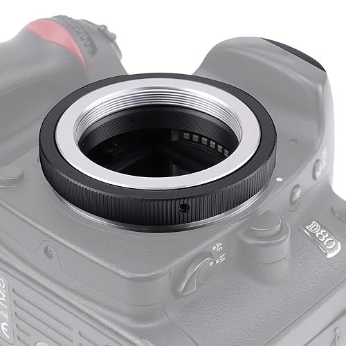 FocusFoto T2 T Mount Lens to AI F Mount Adapter Ring for Nikon