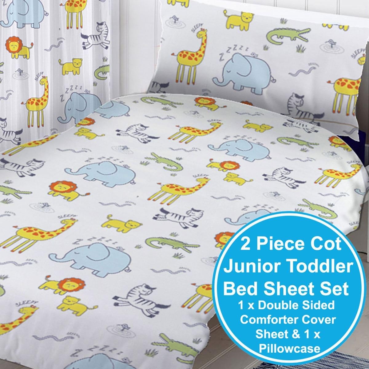 animal cot bed sheets