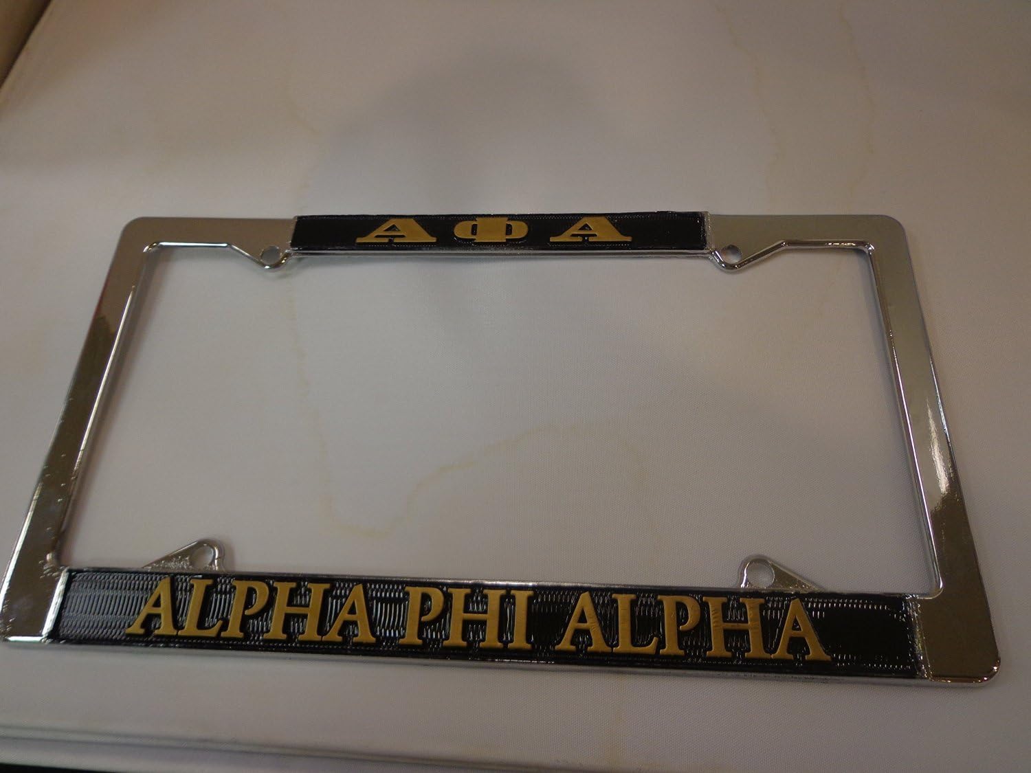 Alpha Phi Alpha Silver License Plate Everything Else