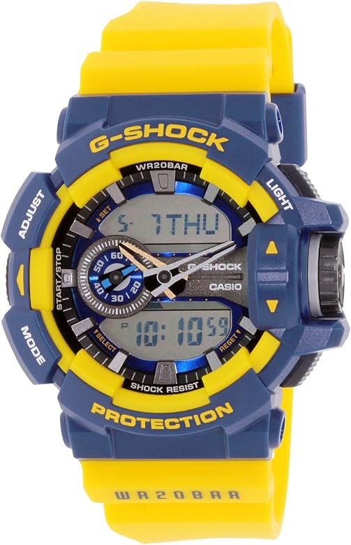 g shock ga 400 yellow