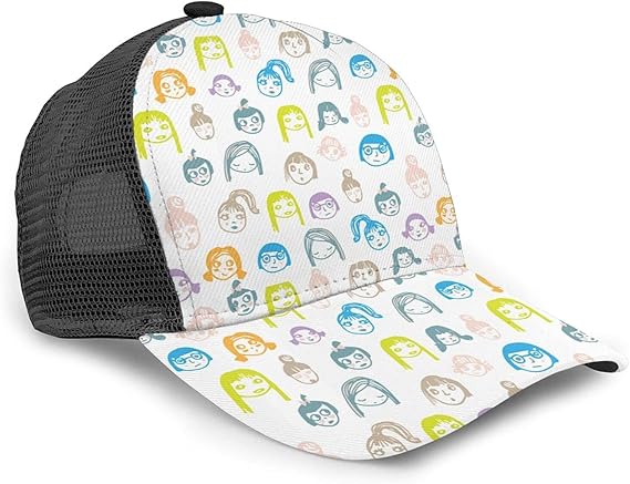 Amazon 帽子 キャップ 女の子 かわいい 手描き 小顔効果 野球帽 ランニングキャップ おしゃれ 春 夏 秋冬 運動 スポーツ ハット ベースボールキャップ 熱中症予防 日焼け防止 持ち運びやすい 登山 ハイキング 服 ファッション小物 通販