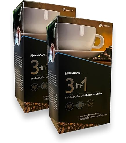 Amazon.com: 4-1 Cafe Healthy Coffee with Ganoderma - Creamer and