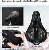 YOUNGDO Gel Bike Seat Cushion 28.5cm Memory Foam Non-Slip Universal Fit view 3