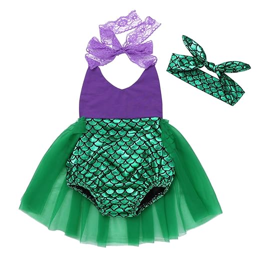 mermaid baby outfit