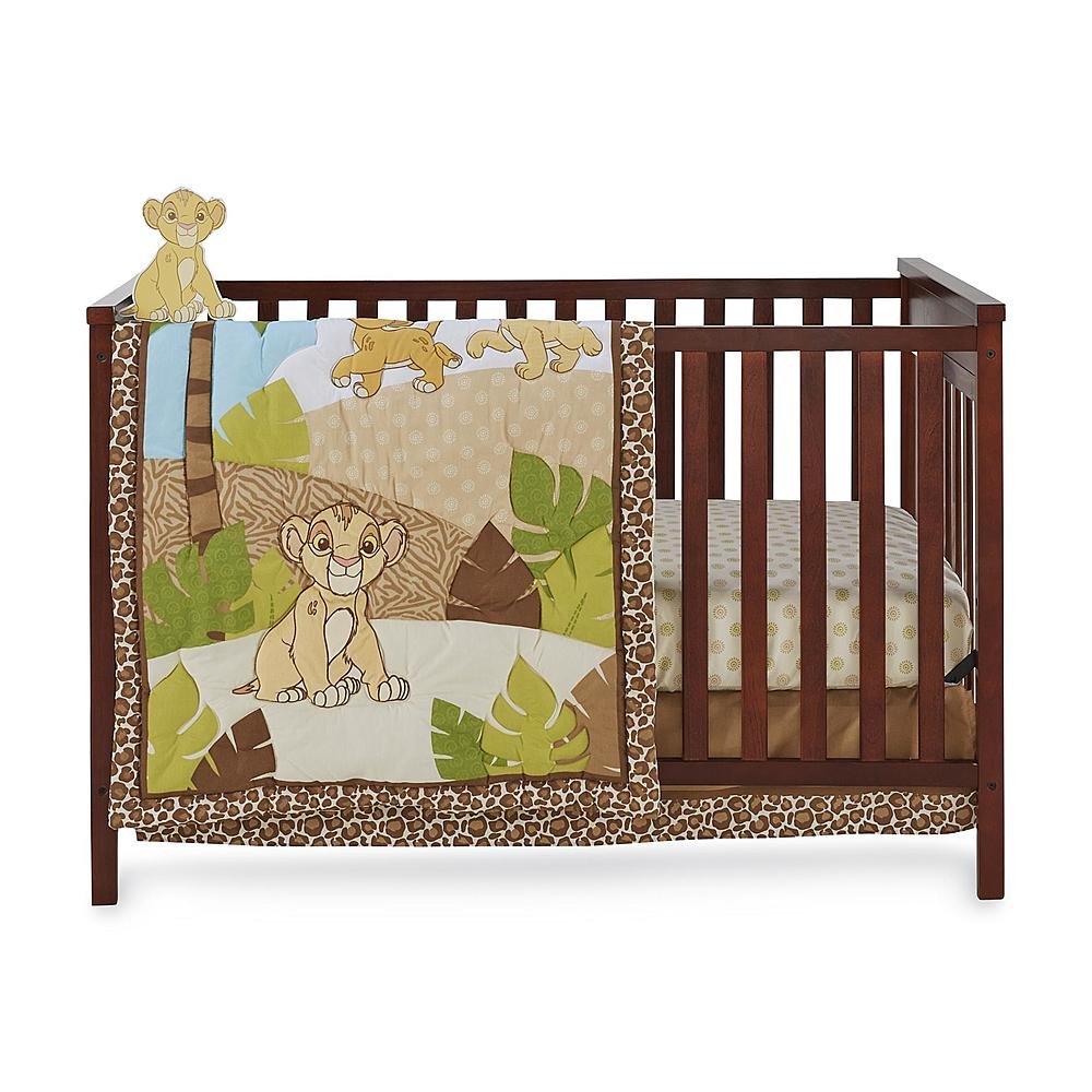Disney Winnie The Pooh First Best Friend 4 Piece Nursery Crib Bedding Set, Aqua/Grey/White/Red : Baby