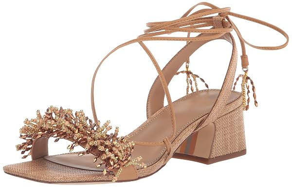 SAM EDELMAN WALDA SANDAL BUFF TAN 6.5 MEDIUM