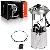 A-Premium 3 Tubes Electric Fuel Pump Module Assembly with Pressure Sensor Compatible with GMC Yukon & Cadillac Escalade & Chevrolet Tahoe 2008-2013, with 3 Tube Ports