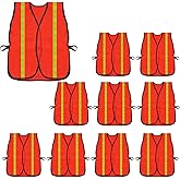 zojo High Visibility Safety Vests,Adjustable Size,Lightweight, Wholesale Reflective Vest for Outdoor Works, Cycling