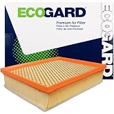 ECOGARD XA6272 Premium Engine Air Filter | Fits 2015-2024 Ford Edge 2.0L, 2.7L; 2013-2020 Fusion 2.0L (Gas), 2.5L; 2014-2020 Fusion 1.5L; 2015-2018 Edge 3.5L