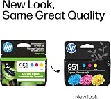 HP 951 Cyan Magenta Yellow Ink Cartridges 3-Pack CR314FN OfficeJet Pro view 3