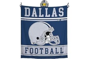 KNEENOW Football Blanket for Men Women Football Lovers Gifts Soft Flannel Warm Throw Blanket Football Style Travel Blanket for Men Football Fans Blankets for Sofa Bed Bedroom Living Room 50x60 Inch