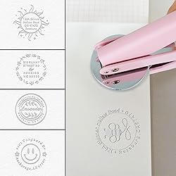 OFCCUSTOM Wedding Embosser Personalized Name Date
