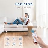 ASAKUKI 300ml Essential Oil Diffuser Ultrasonic Humidifier 7 LED Lights view 4
