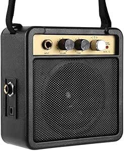 Mini Amplificador de Guitarra, Amplificador Con Clip Trasero Altavoz