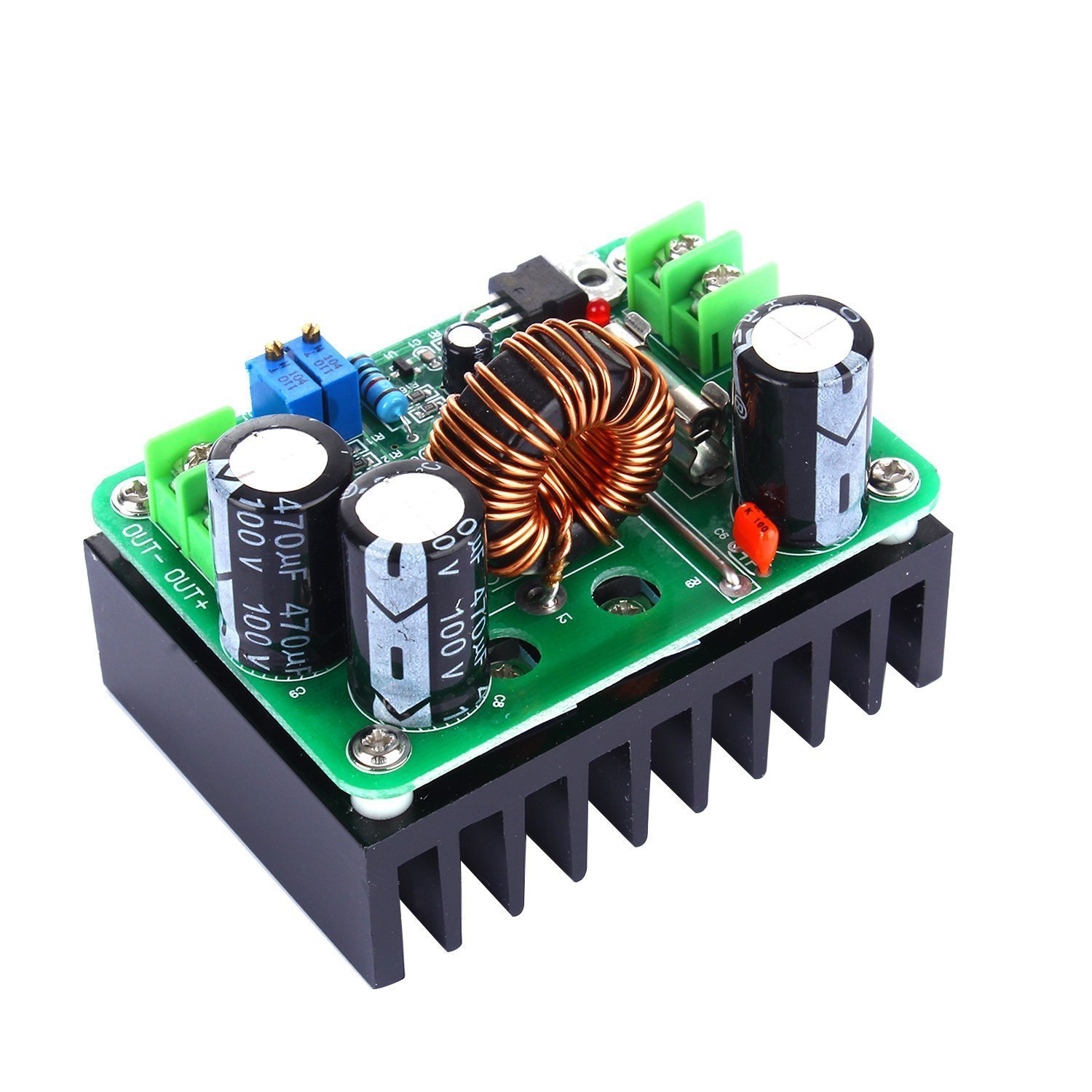 DollaTek 600W DC 10-60V To 12-80V Step-up Module Boost Power Suppy DC Converter