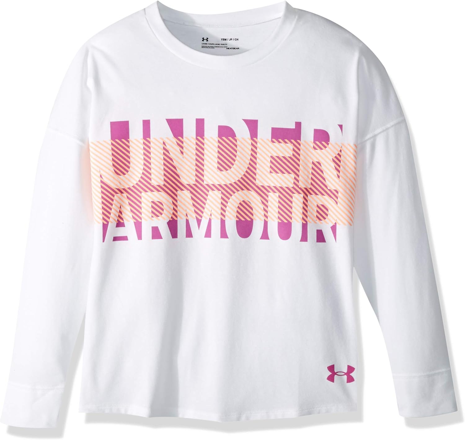 Under Armour - Camiseta de Manga Larga para niña: Amazon.es: Deportes y aire libre