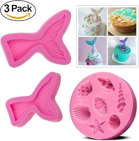 Cuisine Arts De La Table Moules En Chocolat En Pate A Sucre Medicosage Com Seashell Queue De Sirene Gateau Gelee Cookies Soap Mold Chocolate Baking Candy Moule