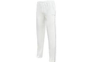 Whitedot Hexa Dri-FIT Off-White Trouser Track Pants - (Perfect for Cricket, Golf, Badminton, Gym, Sports and Casual Wear) (Wh
