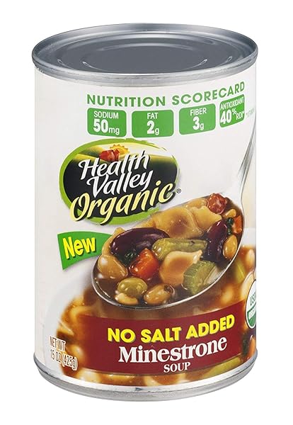 HEALTH VALLEY SOUP MINESTRONE NS ORG