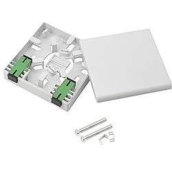GELRHONR FTTH Fiber Panel Box Enclosure,2 Core