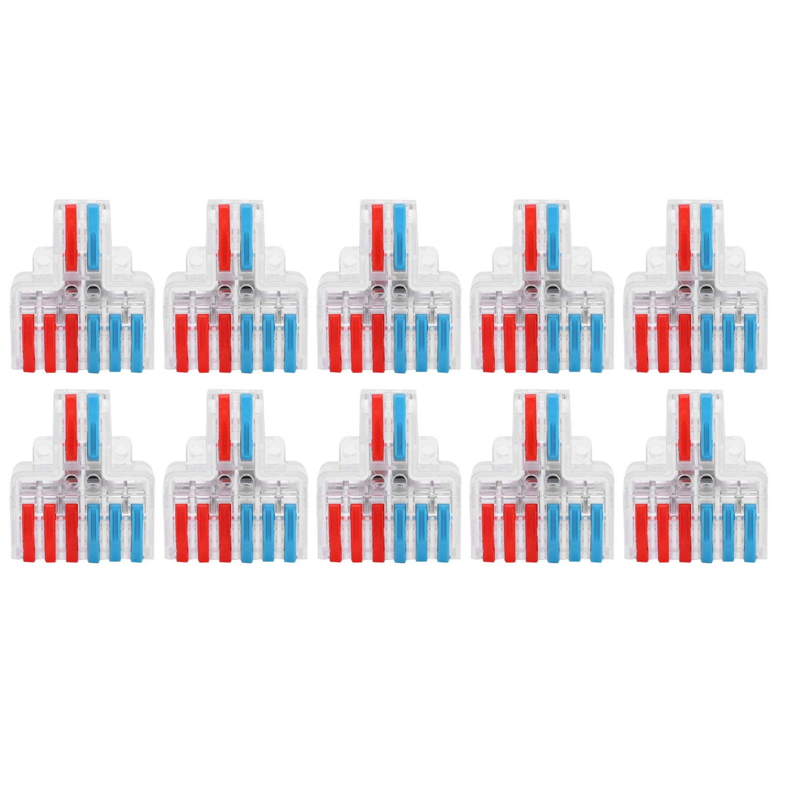Electrical Connectors Wire Block, Terminal Row Terminal Strip 11mm Nylon Shell 450V for Neutral Wire),Terminal block