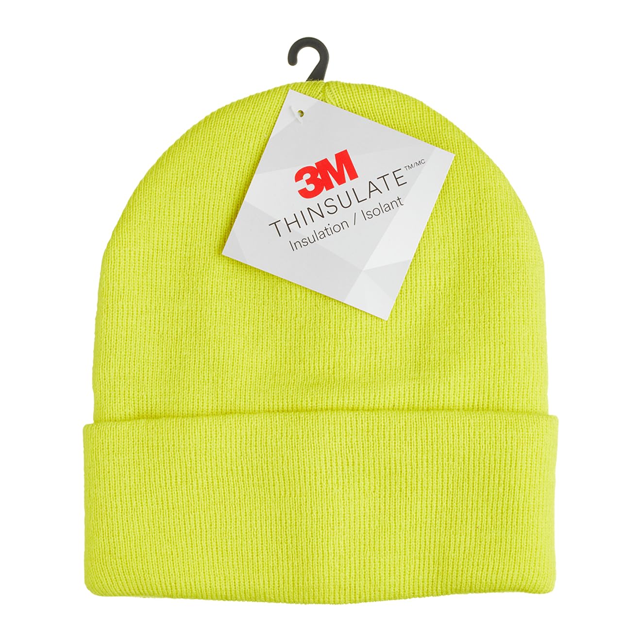Blackrock Yellow Beanie Hat, Wear with Hi-Vis, for Men and Women, Running, Beanie, Winter, Lightweight, Skull Caps, Thermal, Winter Work Hat