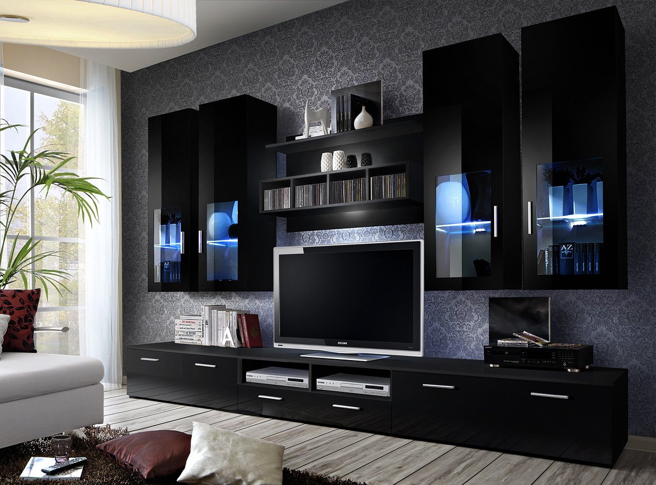 BMF "LYRA GERMAN STYLE GLAZED Modern MATT & HIGH GLOSS Entertainment