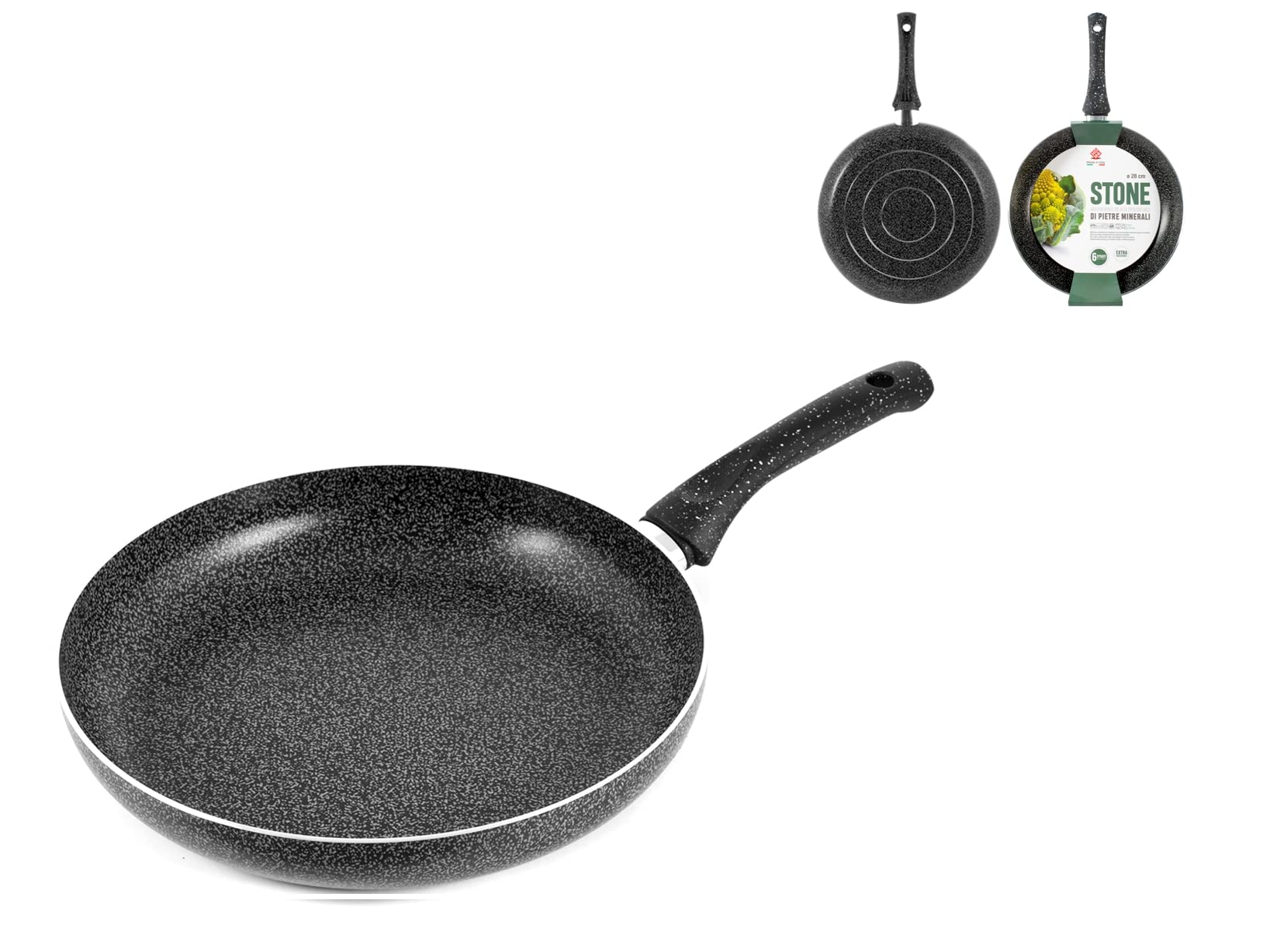 Home Stone Non-Stick Frying Pan 28 cm Stone Anthracite Cooking Pan