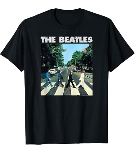 Amazon.com: The Beatles - Abbey Road T-Shirt : Clothing, Shoes