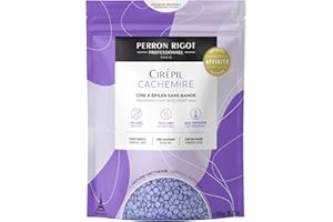 Cirepil - Cachemire - 800g / 28.22 oz Hard Wax Beads Bag - Ultra-Comfort Rosin-Free Wax for Sensitive Skin - Creamy, Stripless Hair Removal for Face & Intimate Areas - Low Temp Refill Bag Refill Bag