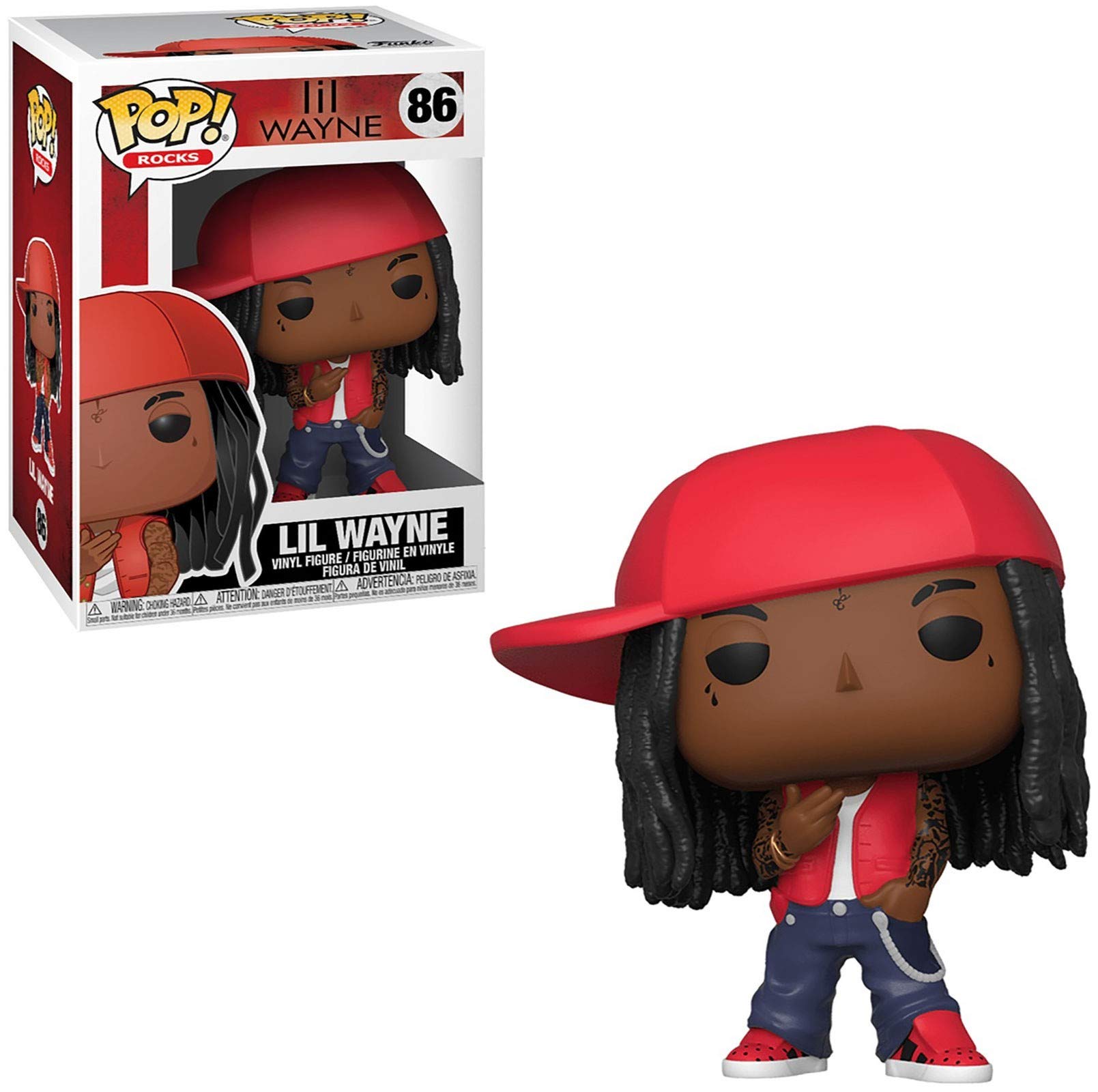 Funko POP! Rocks: Lil Wayne - Collectable Vinyl Figure - Gift Idea - Official Merchandise - Toys for Kids & Adults - Music Fans - Model Figure for Collectors and Display